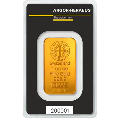 1 unca zlata | Argor-Heraeus (novo)