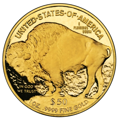 1 unca zlata | Američki bizon