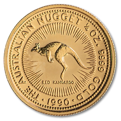 1/4 unce zlata | Australski klokan