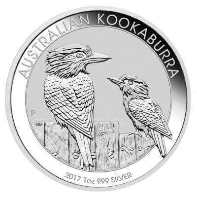 1 unca srebra | Kookaburra