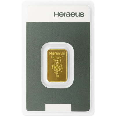 5g zlata | Heraeus (bez pakiranja)