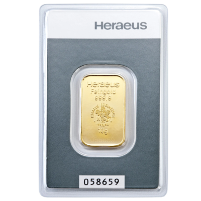 10g zlata | Heraeus