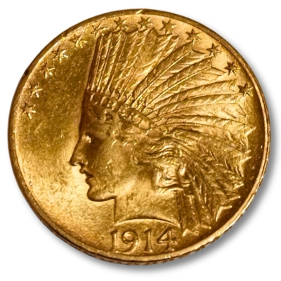 10 američkih dolara Indian Head