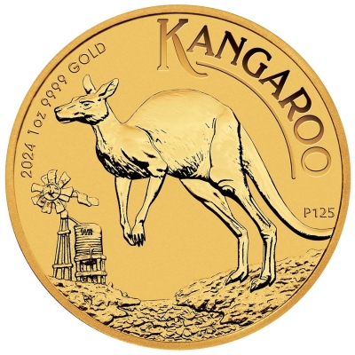 1 unca zlata | Australski klokan (Charles III.)