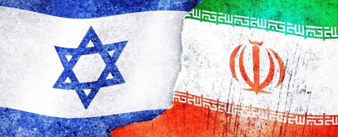 izrael-iran-zastave
