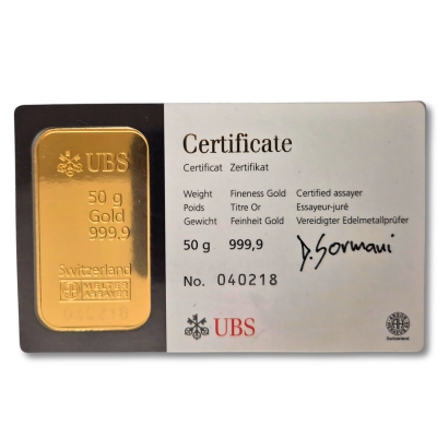 50g zlata | UBS